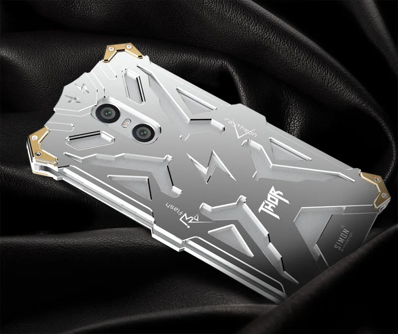 Aluminum Frame Back Cover Case for Xiaomi Redmi Pro (4)