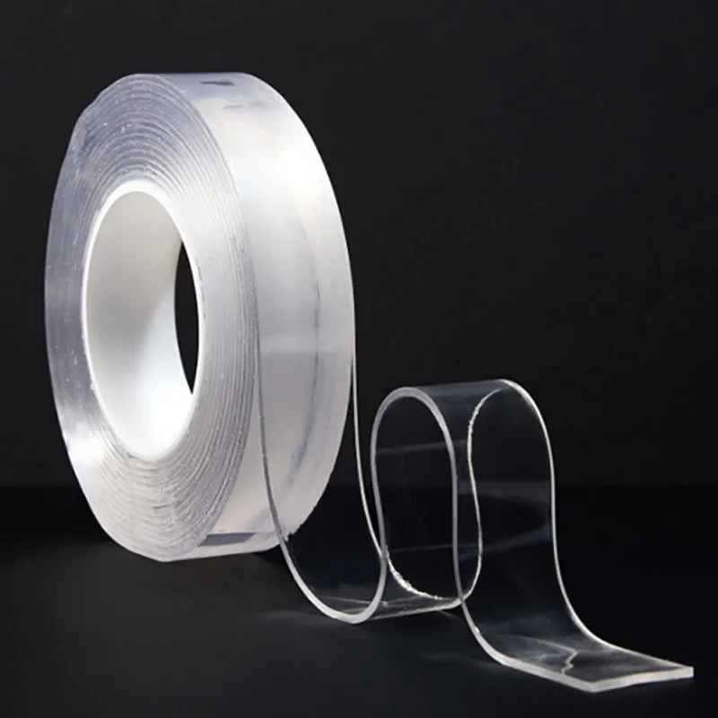 

1M/3M/5M Multifunctional Double-Sided Adhesive Nano Tape Traceless Washable Removable Tapes Indoor Outdoor Gel Grip Sticker