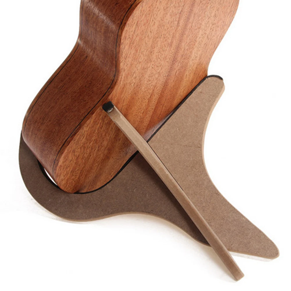 High Quality Hardwood Guitar Bass Stand Wooden Foldable Collapsible