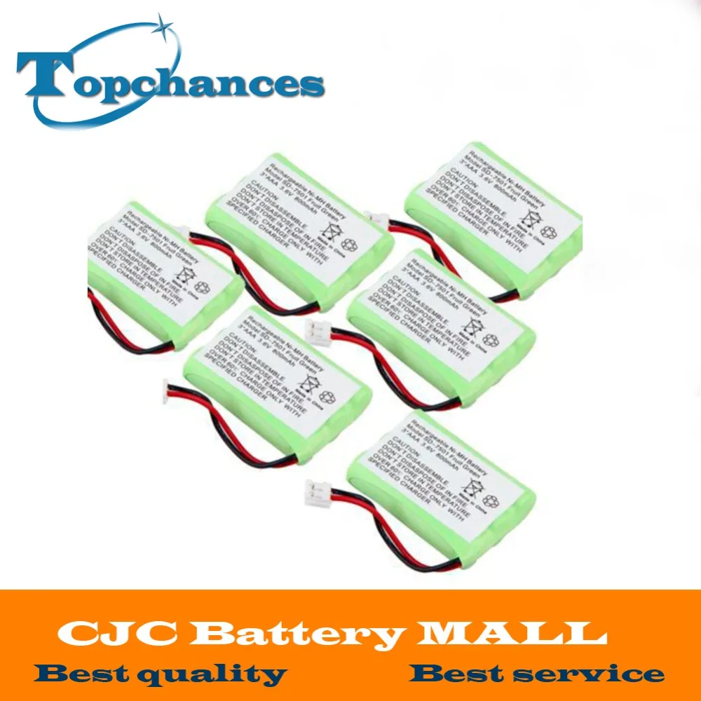 6 шт. перезаряжаемые аккумуляторные батарейки AAA Ni MH 800 мАч 3 В|battery a|battery replacementbattery