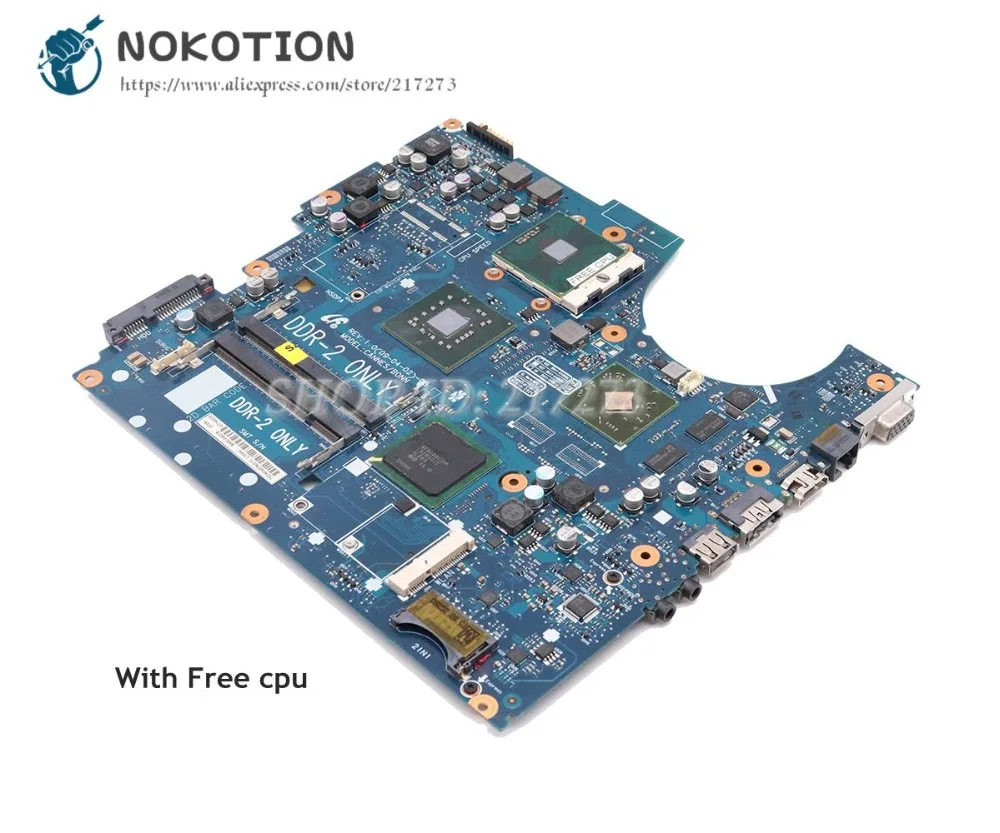 NOKOTION для Samsung NP R720 материнская плата ноутбука DDR2 свободный центральный