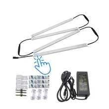 4 шт костюм 5730 сенсорный датчик полосы светильник DC 12V сенсорный датчик затемнения под шкаф светильник