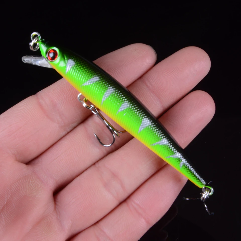 

1PCS 9cm/6.2g Pesca Hard Crank Crankbaits Fishing Lure Hard Bait Wobble Treble Hooks Epoxy Coating on Finish Minnow Tackle Eyes
