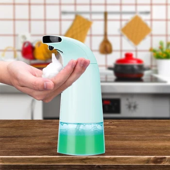 

250ML Automatic foam Soap Dispenser Smart Infrared Touchless Hand Free Soap Dispenser Hand Wash Machine for Bathroom Kitchen