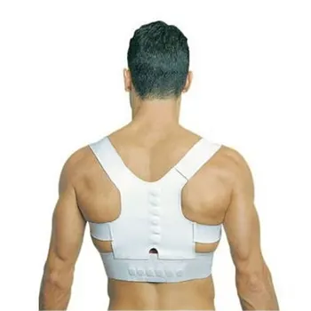 

High Quality Fashion Power Magnetic Posture Humpback Support Corrector Back Brace Belt Magic Strap TK-ing