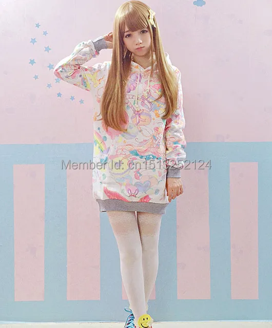 Colorful Kawaii Fairy Kai Hoodie 4