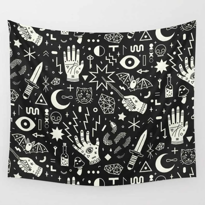 Wall Tapestry Elephant Printed Bohemian Rectangular Tapestry Wall Hanging Mandala Bedspread Shawl Ethnic Art Wall Tapestry Elephant Printed Bohemian Rectangular Tapestry Wall Hanging Mandala Bedspread Shawl Ethnic Art
