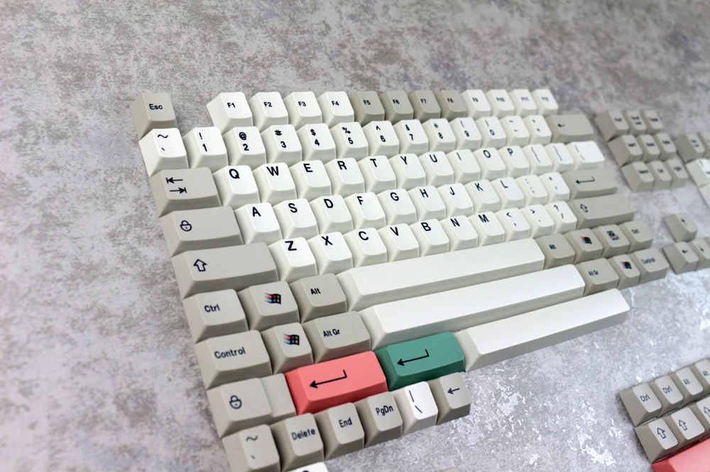 9009 colorway 169 Вишневый профиль краситель Sub Keycap набор Толстая PBT пластиковая клавиатура gh60 xd60 xd84 cospad tada68 rs96 zz96 87 104 660