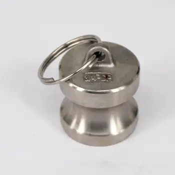 

3/4" 304 Stainless Steel Type DP Camlock Fitting Cam and Groove Adapter Dust Plug Stop Flow