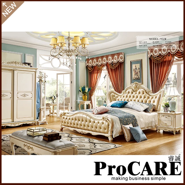 Luxus Klassische König Größe Holz Royal Französisch Stil Barocco ... Luxus Klassische König Größe Holz Royal Französisch Stil Barocco ...