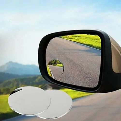 

1 Pair Side 360 Wide Angle Round Car Vehicle Car Styling Blind Spot Dead Zone Auto Rear View Mirrors hot Adjustable Wide Angle V