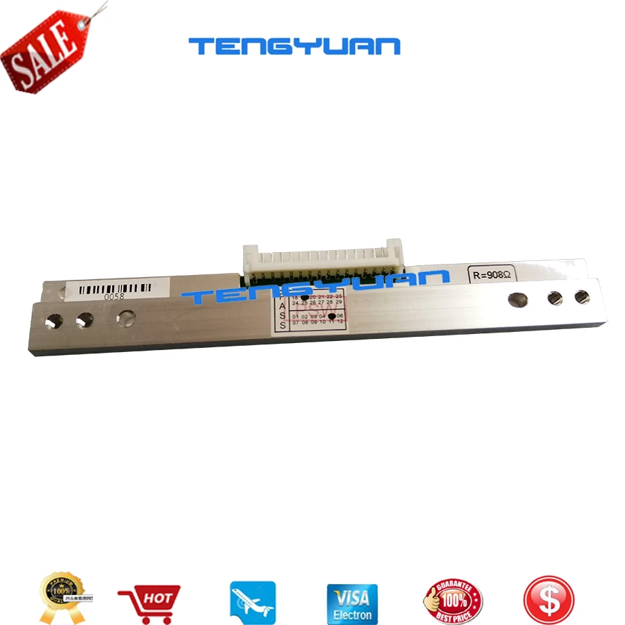 TSC 244 ttp244 TTP-244 plus pro 203 точек/дюйм Печатающая головка для TTP-244plus/TTP-244pro/TTP-245C/T-200E штрих-код печатающего механизма