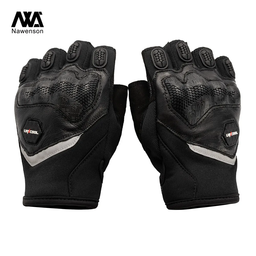 Summer Off road Motorcross Racing Riding Half Finger Motorcycle Gloves