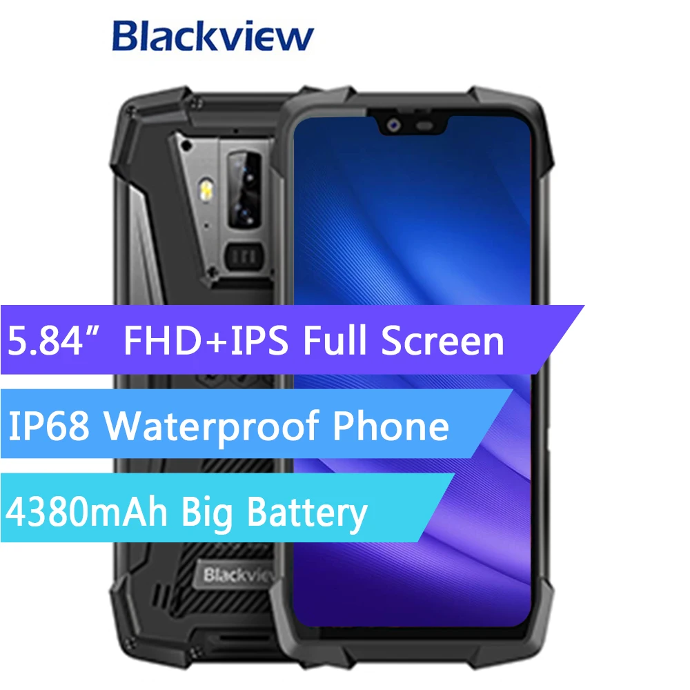 Blackview BV9700 Pro IP68 водонепроницаемый внешний смартфон Helio P70 6GB+ 128GB Android 9,0 камера ночного видения прочный мобильный телефон