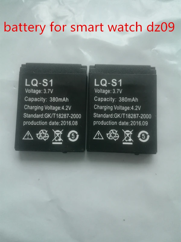 Battery For Smart Watch dz09 font b SmartWatch b font Battery Replacement Battery For Smart Watch