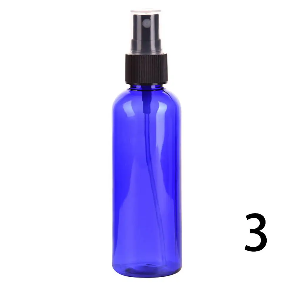 Макияж на каждый день, 100 мл, маленькая пластиковая пустая бутылка-спрей, бутылка для макияжа, увлажняющая вода, дорожный макияж, парфюм, контейнер с распылителем - Цвет: C