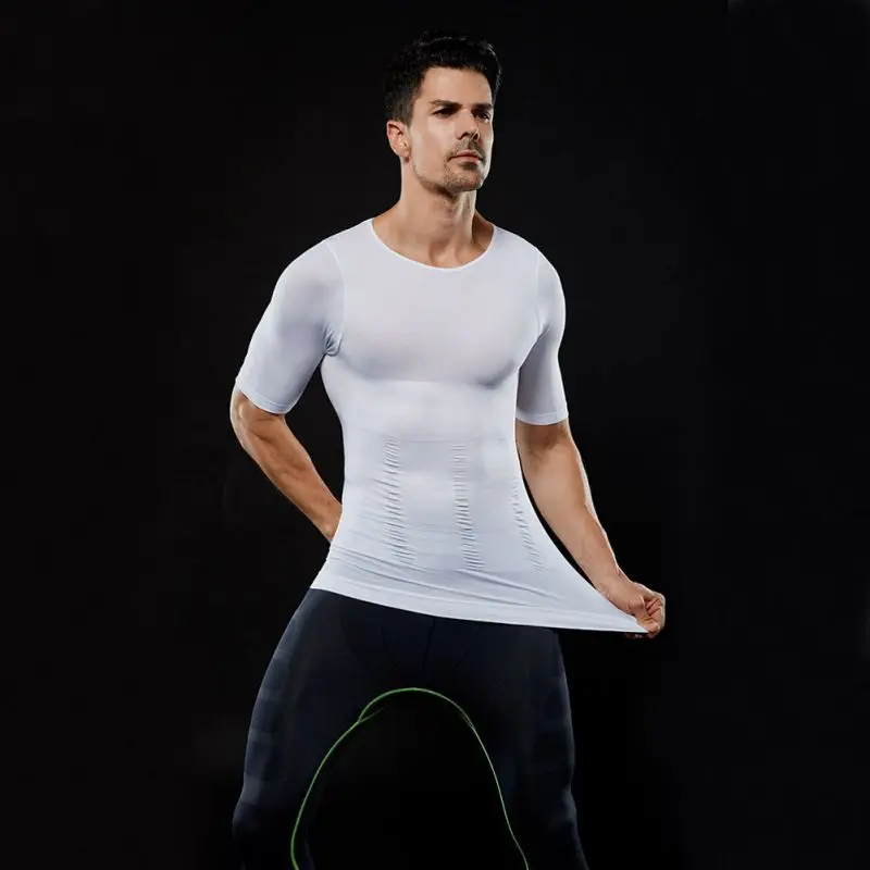 

Men Slimming Shaper Vest Male Belly Abdomen For Corrector Compression Body Building Fat Burn Chest Tummy Corset Shapewear