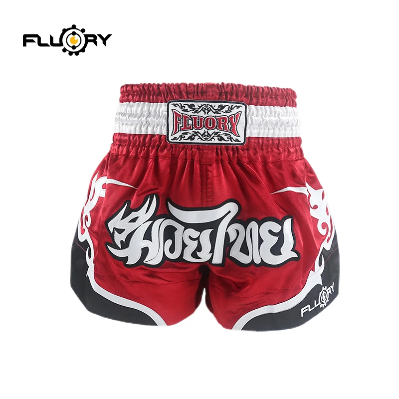 Fluory Men Women Kids Thai Boxing Short Fairtex Shorts MMA shorts Boxing Pants Shorts embroidery MMA mma shorts