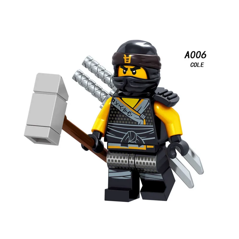 

Single Sale Super Heroes Star Wars Cole 006 Model Mini Building Block action Figure Brick Toy kid gift