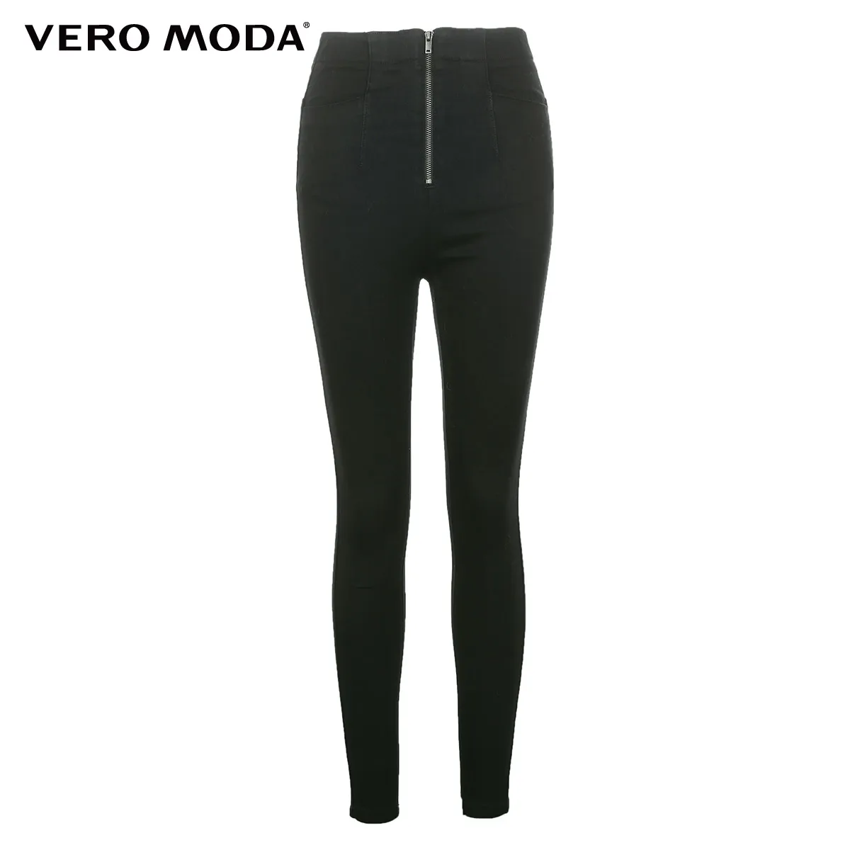 Vero Moda новые женские Стрейчевые хлопковые облегающие укороченные джинсы с высокой талией | 318449536