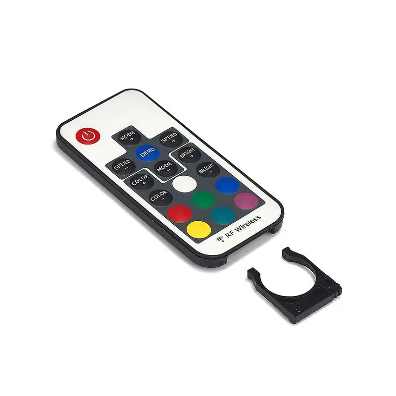 Светодиодный мини пульт дистанционного управления RGB 17key RF беспроводной
