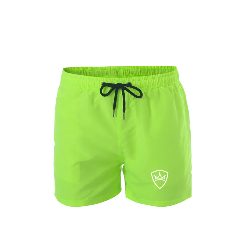 Брендовые мужские пляжные шорты, летние шорты для плавания для мужчин, купальный костюм для мужчин, одежда для купания, боксеры для серфинга - Цвет: F17