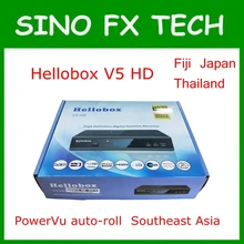 

Hellobox V5 HD DVB-S2 Satellite Receiver PowerVu Channel auto-roll for Southeast Asia Fiji Thailand Japan upgrade from GSKY V5