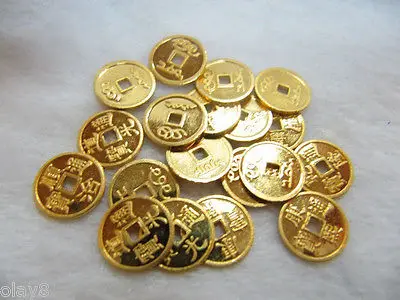 

Pure 999 24K Yellow Gold Pendant Coin Pendant For Knitted Bracelet 0.6-0.8g 1pcs