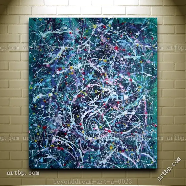 dripping painting oil painting abstract modern nonobjective abstract