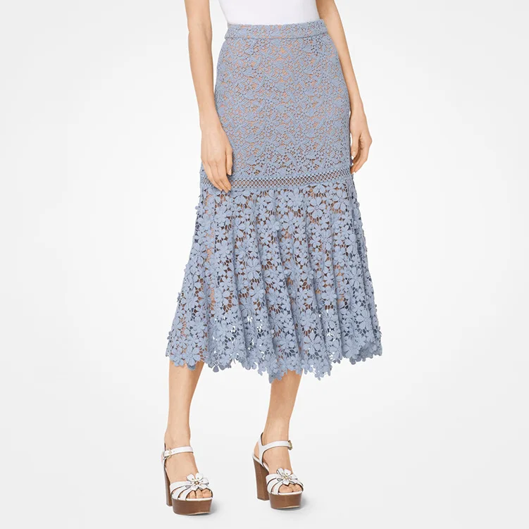 Buy Runway Skirts 2018 Women Summer Elegant Vintage