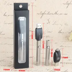 E-SMART 450 мАч батареи 510 нить электронные сигареты, кальян аккумуляторная батарея для CE3 КБР Керамика распылитель smok ручка