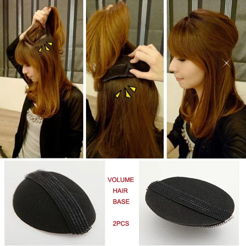 1pc Quality Women Magic Foam Sponge Hairdisk Hair Device Donut