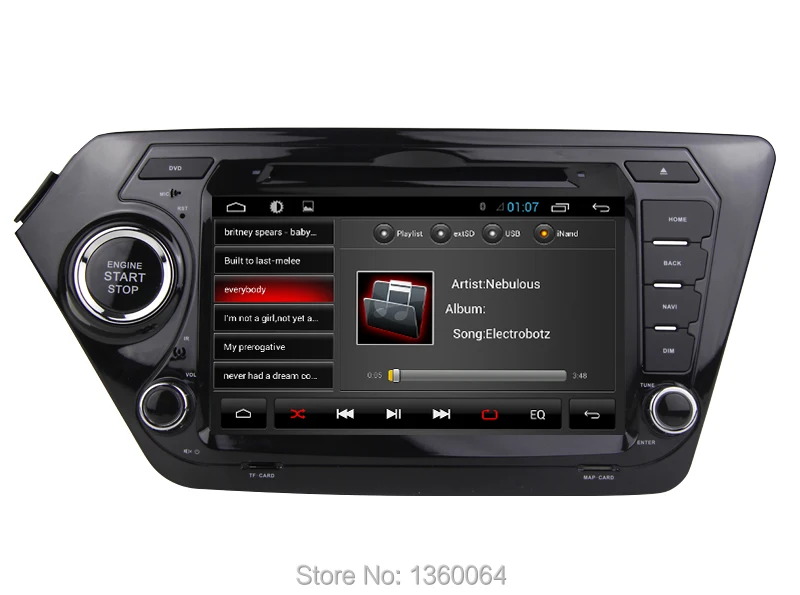 Sale Quad core Android 7.1 car dvd player gps for Kia Rio K2 2011 2012 2013 2014 2015 in dash car radio navigation video player 5 Sale Quad core Android 7.1 car dvd player gps for Kia Rio K2 2011 2012 2013 2014 2015 in dash car radio navigation video player 5
