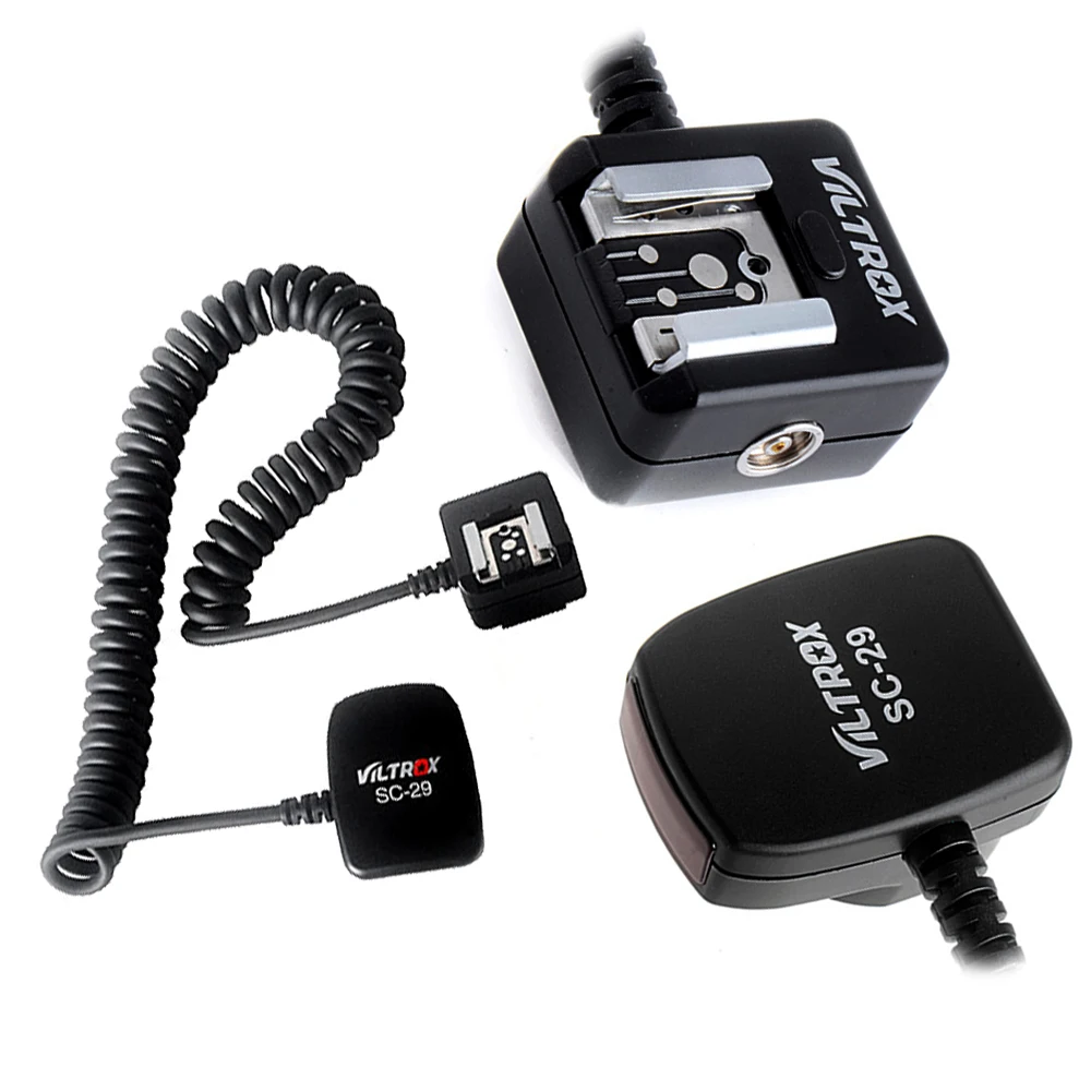 Кабель для вспышки Vitrox 1 5 м TTL Off SC 29 шнур синхронизации горячего башмака Nikon D7100 D7000