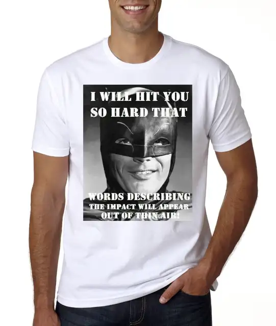 Adam West Batman T Shirt 2025