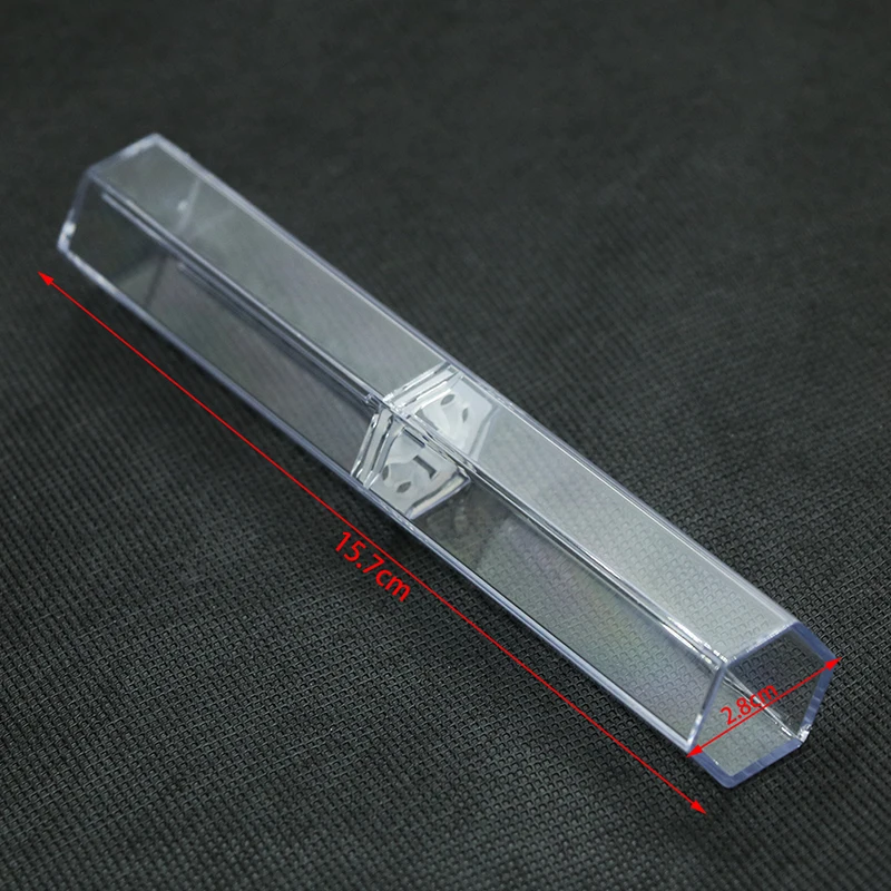 

Plastic Creative Transparent Stationery Box for Storing Pens or Pencils Storage Box Stationery Organizer School Office Supplies
