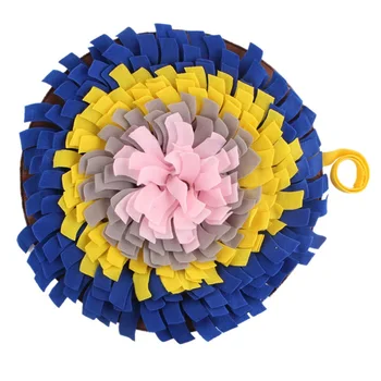 

Soft Pet Dog Snuffle Mat Washable Dog Training Blanket Dogs Smelling Mat IQ Training Pressure Releasing Nose Work Toy New
