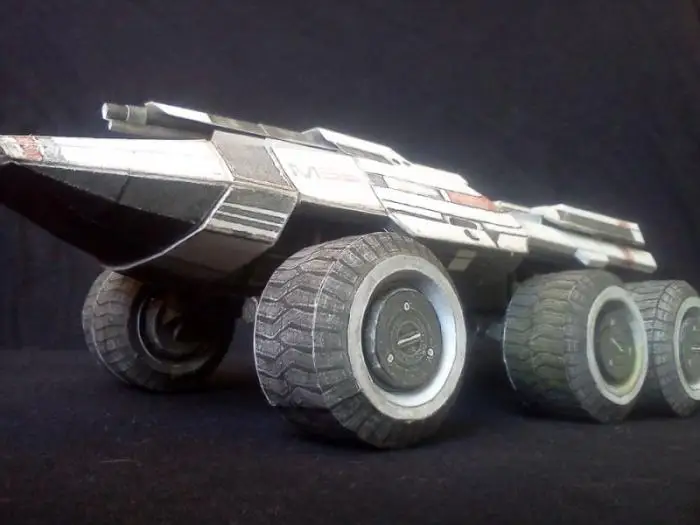 Mass Effect 3 полнопроходная 3D бумажная модель DIY