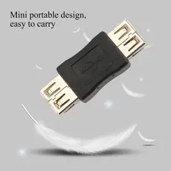 USB 2,0 Тип Женский переходник USB разъем адаптера до F/F конвертер Применение в освещения