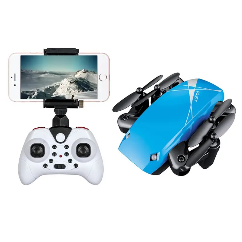 

S9HW Mini RC Drone With 0.3MP Camera Quadcopter WiFi FPV Micro Pocket Children Christmas Gift Toy Remote Control Toys Parts