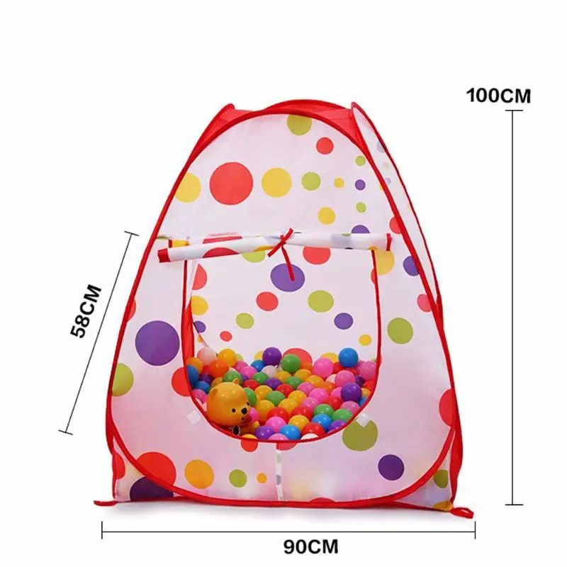 Large Portable Tent Ocean Balls Play Tent Kids Indoor Outdoor House Children Kids Tent Great Gift High Quality