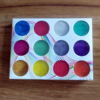 

12 Color Mica Pigment Powder for Soap Cosmetics Resin Colorant Dye Nail Art 669