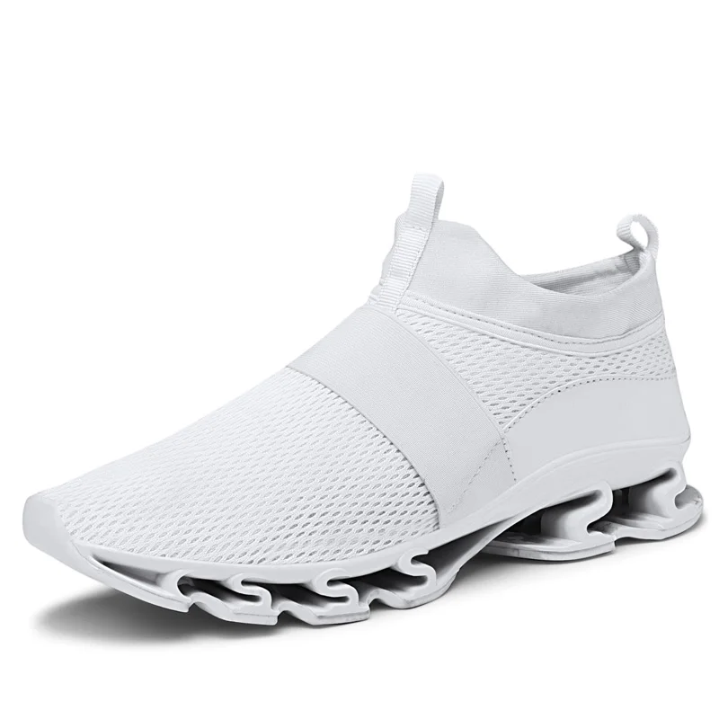 Four Seasons Men's Fashion Large Size Walking Casual Breathable and Mesh Shoes Solid Color Low Upper Knife | Обувь