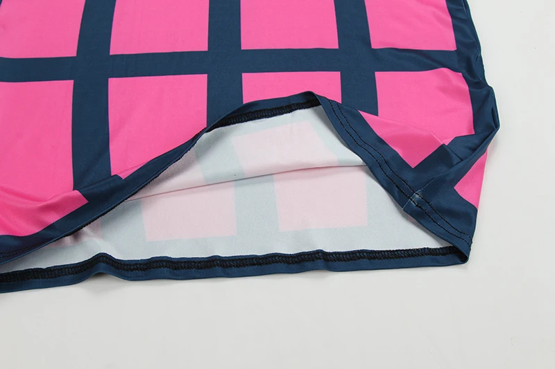 Kostlich Summer Dress New Fashion Women O-Neck Sleeveless Plaid Sexy Bodycon Mini Dress Plus Size Party Night Club Wear Vestidos (9)