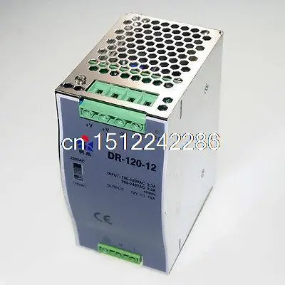 

120 Вт Din-рейка 24VDC 5A выход Промышленный источник питания Поставщик