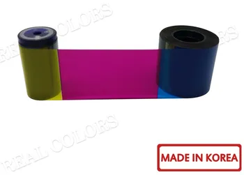 

10Pieces Compatible DATACARD Color Ribbon 535000-007 YMCKTK 375 Images Made in South Korea For Datacard CD ID Card Printer