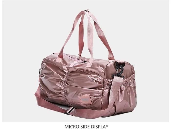 SNUGUG новая нейлоновая сумка для спортзала с отделением для обуви, водонепроницаемая сумка для Ковриков Для Йоги для женщин, большие мини дорожные женские сумки через плечо