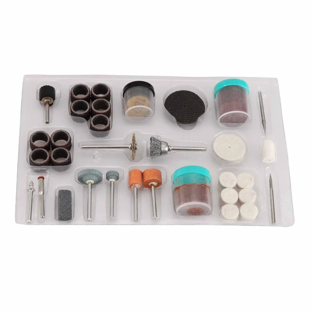 105 pcs/set 5set BIT SET SUIT MINI DRILL ROTARY TOOL & FIT DREMEL Grinding Carving Polishing tool sets grinder head | Инструменты