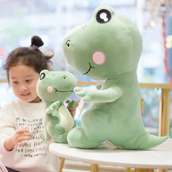 

1pc 25-60cm Colorful Plush Dinosaur Toys Stuffed Cartoon Standing Animal Dolls Children Kids Gift Birthday Christmas Brinqedos