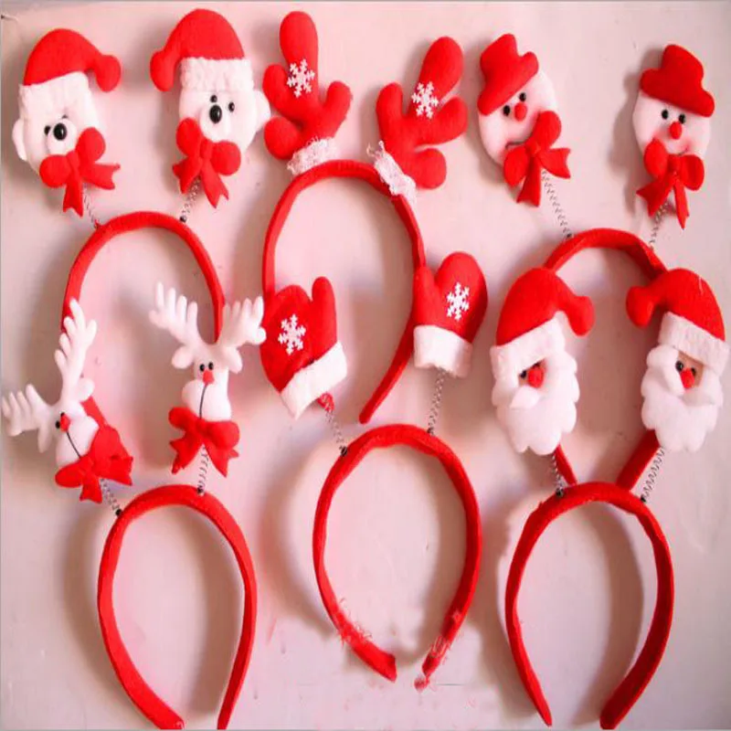 wholesale lot christmas hair clasp accessories mix 6pcs merry wholesale christmas item
